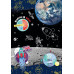 Puzzle Clementoni, National Geographic Kids - Space Explorer, 104 piese, dimensiuni 48x33cm